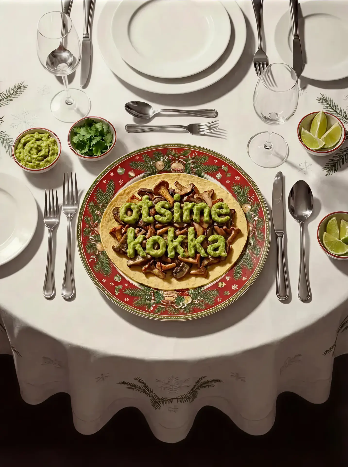 Seasonal hiring campaign visual for a restaurant