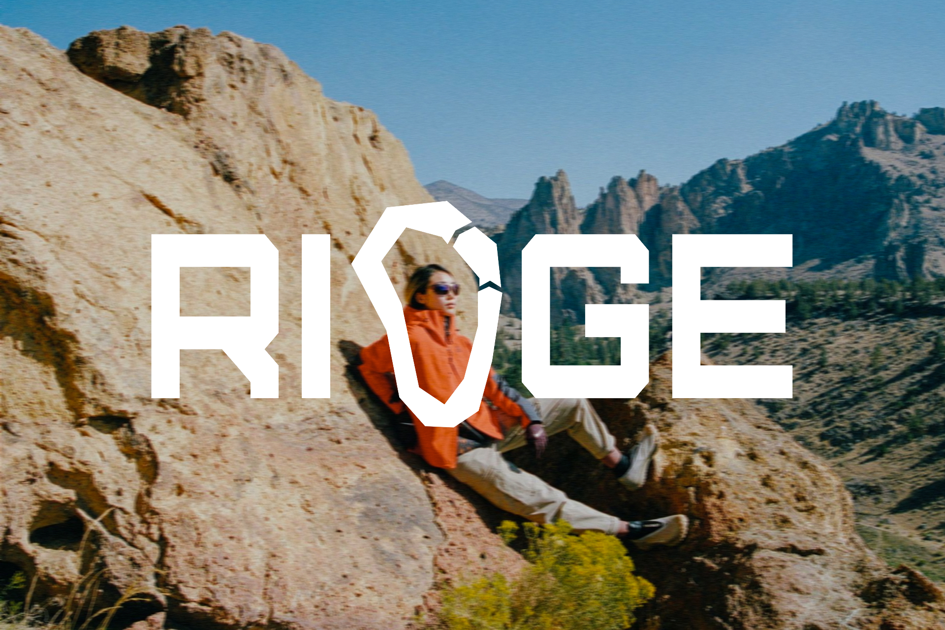 Ridge, primary logo in landscape